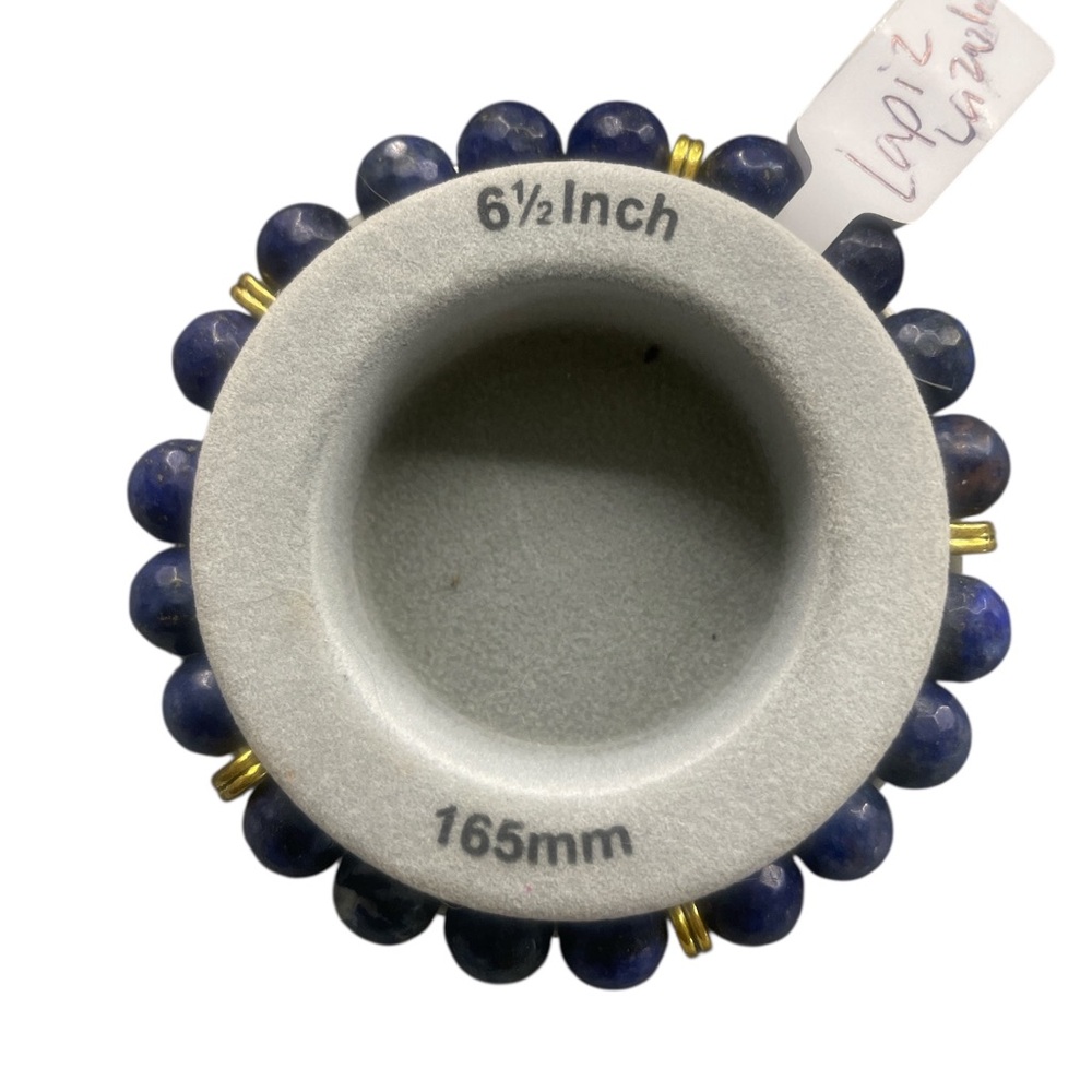 Lapis lazuli gemstone bracelet - Picture 3 of 5